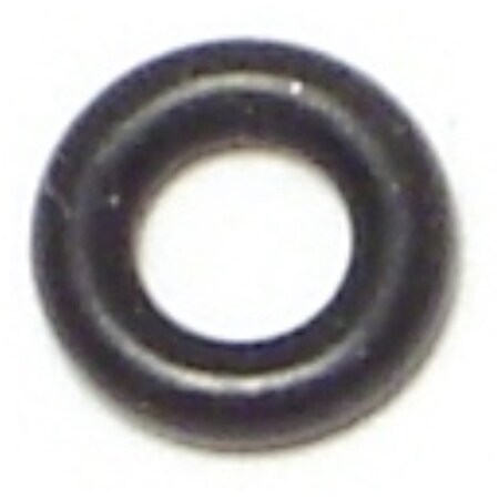 Midwest Fastener 4mm x 8mm x 2mm Rubber O-Rings 10PK 64882